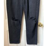 American Eagle Black Mom Straight Jeans - Size 6R Photo 1