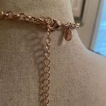 Charming Charlie Rose Gold Tone Necklace Adjustable Length Photo 7