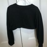 SheIn Black Cropped Long Sleeve Top NWOT XS Photo 0