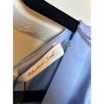 Mustard Seed  Boutique Blue Jumpsuit Size Small Satin Feel Wide Leg Pastel Photo 4