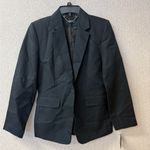 Identity by Lord & Taylor Women Size 6 Black Business one button black blazer‎ Photo 0