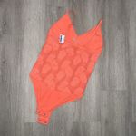 NWT Spaghetti Strap Coral Pink Sheer Body Suit Size M/L Size L Photo 8