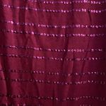 Old Navy Mossimo Women's Tank Top Dark Pink with Sequin Lined Front XL Bust 38” 40” Photo 2