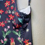 Averie Blaise Cowl Midi Dress Rainforest Jungle Print 3XL Black Size 3X Photo 3