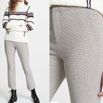 Joie  Tabanica Pants Houndstooth Plaid Suit trousers Photo 9