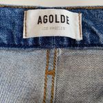 AGOLDE  Blue Riley Crop High Rise Straight Leg Jeans Size 25 Photo 4