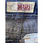 MEK Denim Women's Oaxaca Cigarette Skinny Thick STitch Denim Jeans 26X34 Blue Size 26 Photo 7