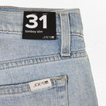 joe's jeans Light Wash Distressed Tomboy Slim Ankle Crop Straight Jeans Size 31 Photo 11