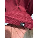 Under Armour NWT Under Armor Women's UA Loose Waffle Hoodie. SZ small. Maroon Photo 1