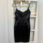 Sean By Sean Combs Silk & Spandex Bustier Cocktail Party Dress Size 8 Medium NWT Black Photo 4