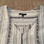 Drew  Anthropologie Flowy Bell Sleeve Top Medium Stipe Photo 4