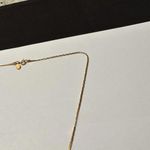 Signed Avon Gold Tone / White 18 Inch Necklace Gatsby Collection Photo 3