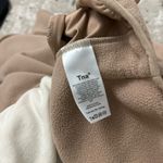 TNA Polar Fleece Quarter Zip Size Large Tan Photo 4
