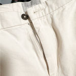 Everlane  A-line Cotton Cream Preppy Old Money Staple Mini Skirt Photo 3