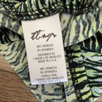 T Bags Green Print Mini Dress small Photo 6