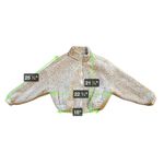 Me Jane New York Tan Teddy Faux Sherpa Zip Up Jacket Women’s Size S Photo 3