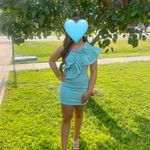 Krush One shoulder ruffle dress  Boutique Photo 2