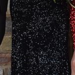 Cinderella sultry sequence black off the shoulder prom dress Photo 4