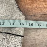 Bailey 44 Giallo Top Womens Mixed Media Cracked Leather Tank Top Black Off White Photo 8