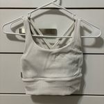 Lululemon Energy Bra Long Line Texture White Photo 0