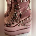 Dolls Kill Sugar Thrillz HOLY REVELATION TRAITOR BOOTS nwob Photo 9