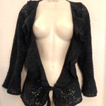 JM Collection NWOT  lace cardigan. Sz L Photo 1