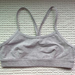 Alo Yoga Alosoft Gratitude Bra Gray Size XS Photo 0