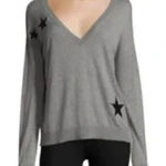 Feel the Piece  Violetta Star V Neck Thumbhole Sweater Photo 0