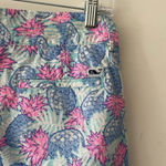 Vineyard Vines Women’s Pineapple Bowfront Catamaran Pants Linen Cotton Spandex Photo 4