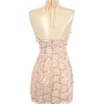 Revolve About Us Jane Sequin Halter Mini D… Pink Size XS Photo 5