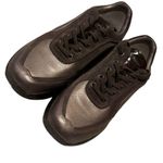 MBT Maliza Brown Leather Metallic Rocker Toning Comfort SZ 8 sneaker shoe Photo 3
