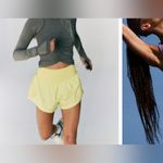 Free People NWT FP Movement Carpe Diem Shorts - sour citrus yellow - XL Photo 5