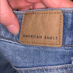 American Eagle  Super High Rise Baggy Wide Leg Blue Jeans 6R Slouchy Relaxed Photo 13
