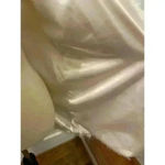 Boutique Unbranded Longline Cream Sherpa Vest, sz L Size L Photo 2