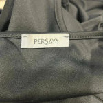 Persaya Black Sleeveless Side Cut Photo 5