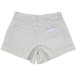 We Wore What Twill Denim Seamed Short in Classic White 26 NWT Photo 1