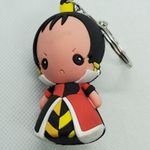 Disney  Alice in Wonderland Queen of Hearts Keychain Photo 1