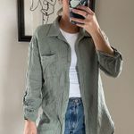 Mint green light cardigan! Size small Photo 1