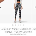 Lululemon  Athletica Multicolor Abstract Leggings Photo 3
