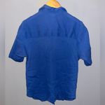 Classic Elements Blue Button Up Shirt Photo 2