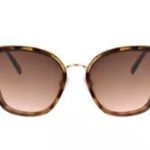 Kendall & kylie maeve square butterfly sunglasses Brown Photo 3