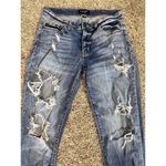 Judy Blue  Jeans Womens Size 7/28 Boyfriend‎ Fit Distressed Stretch Blue Denim Photo 1