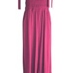 White Birch  Pink Wide Leg Jumpsuit Photo 1