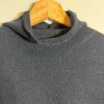 Nordstrom 100% Cashmere Mock Neck Sweater Pullover Women XS Black Minimalist NWT Photo 6