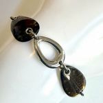 Fossil  Stainless Steel Brown Resin Link Bracelet Photo 1