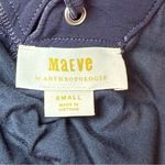 Maeve Anthropologie  Melanie Purple Knit Maxi Dress Size S Small Lace Back Photo 7