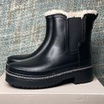 Marc Fisher LTD Fargo Fur Lined Rain Boots in Black Photo 0