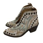 Circle G by Corral Leather Studded Ankle Boots USA Women's Sz. 6 Photo 1