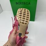 Bottega Veneta 930$ The Line Pink Milkshake Square Toe Heel Strap Sandal Leather Photo 6