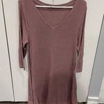 Charlotte Russe Purple 3/4 Sleeve Dress Photo 0